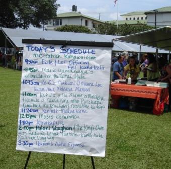 Hilo festival schedule